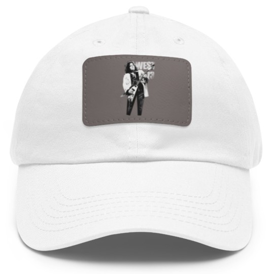 Discover Mountain - Leslie West 73 Dad Hat With Leather Patch