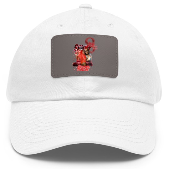 Discover Vintage Sexyy Red Dad Hat With Leather Patch, Sexyy Red Dad Hat With Leather Patch, Retro Sexyy Red Dad Hat With Leather Patch For Fans