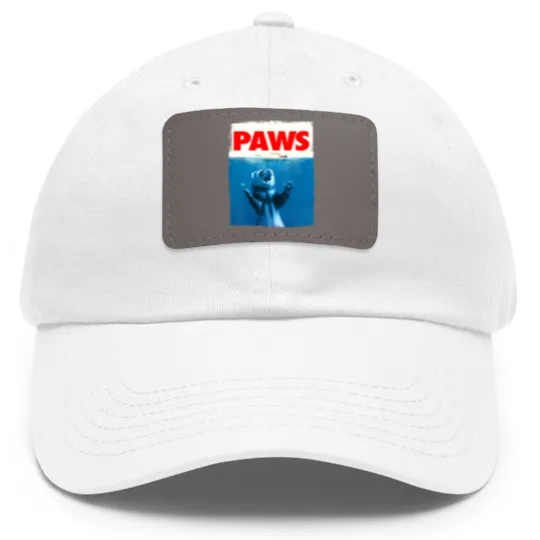Discover Paws Ferret Funny Ferret Lover Dad Hat With Leather Patch
