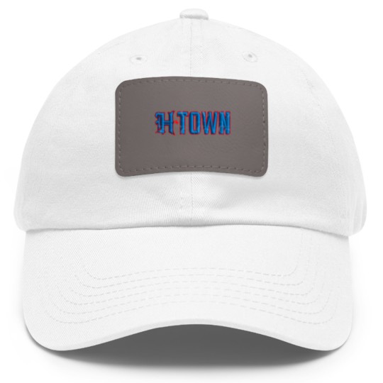 Discover H-Town Houston Texan unisex Dad Hat With Leather Patch