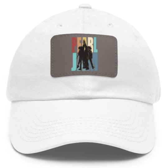 Discover PEL JAM Ten Inspired Dad Hat With Leather Patch, Rock Band Dad Hat With Leather Patch, PEL JAM Tour 2022 Dad Hat With Leather Patch