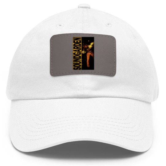 Discover Soundgarden Dad Hat With Leather Patch - Rock Music Dad Hat With Leather Patch - Chris Cornell