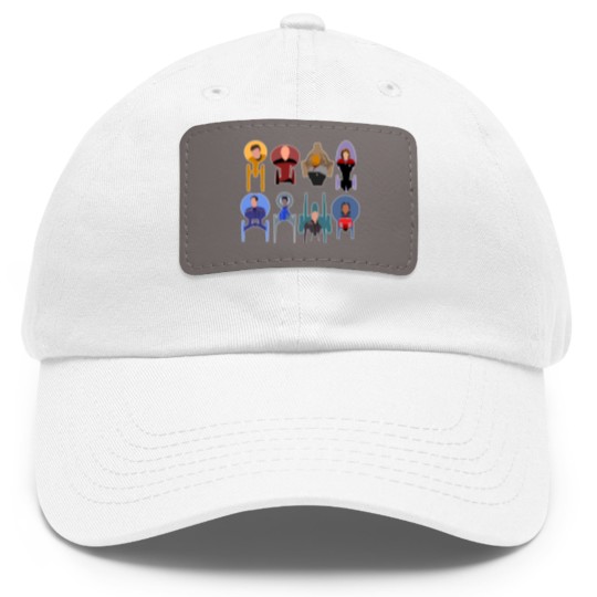 Discover Trek ships & captains 2020 Dad Hat With Leather Patch