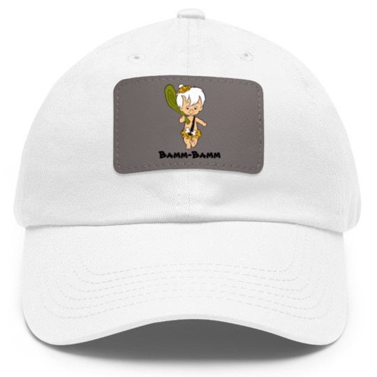 Discover The Flintstones | Bamm-Bamm Rubble Dad Hat With Leather Patch