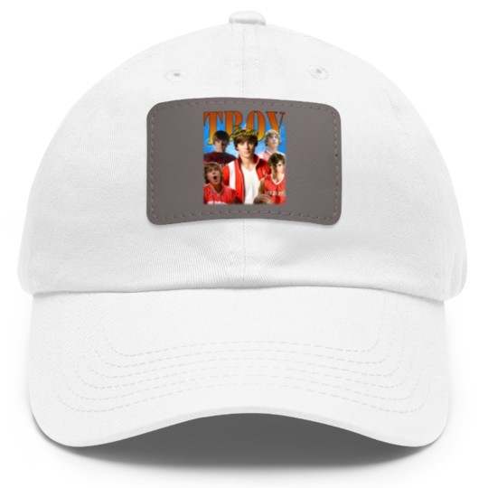 Discover Troy Bolton Dad Hat With Leather Patch, Zac Efron Merchandise, Zac Efron Dad Hat With Leather Patch, Zac Efron Dad Hat With Leather Patch