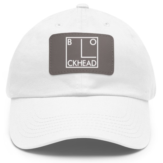 Discover Ian Dury and The Blockheads logo Dad Hat With Leather Patch