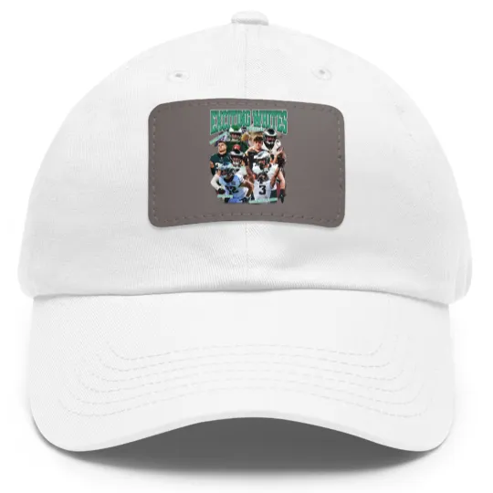 Discover Cooper DeJean Reed Blankenship Exciting Whites Dad Hat With Leather Patch