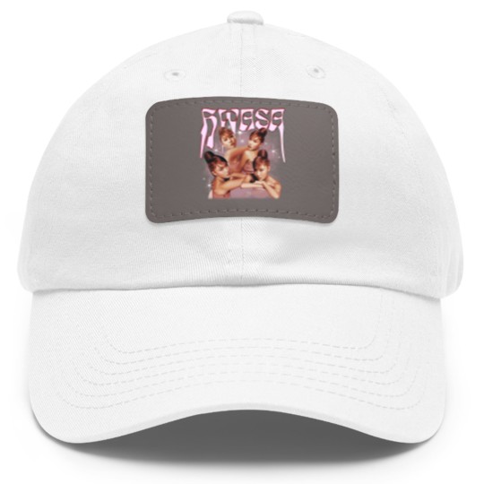 Discover Hwasa Retro Vintage Dad Hat With Leather Patch, Hwasa Mamamoo Dad Hat With Leather Patch