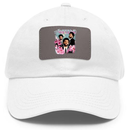 Discover Weeknd Vintage Style Rap Dad Hat With Leather Patch