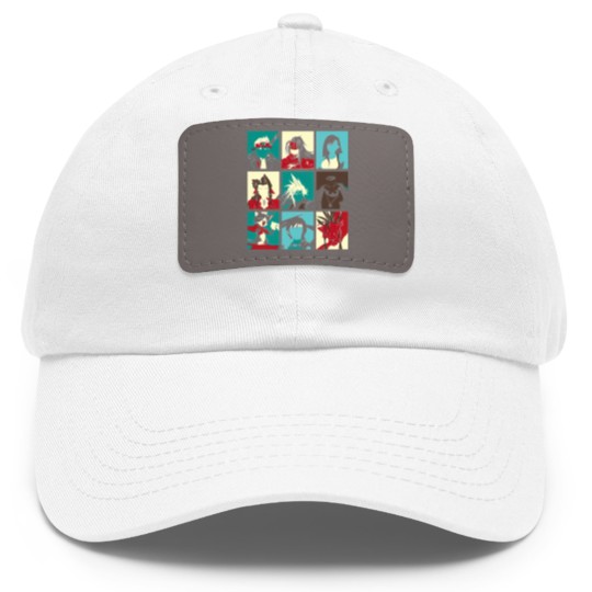 Discover Final Pop Final Fantasy 7 Dad Hat With Leather Patch