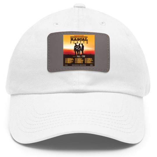 Discover Rascal Flatts Anniversary Life is a Highway Dad Hat With Leather Patch
