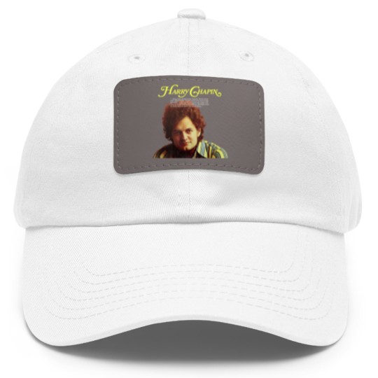 Discover Harry Chapin Cherry Wood Gold Orange Dad Hat With Leather Patch