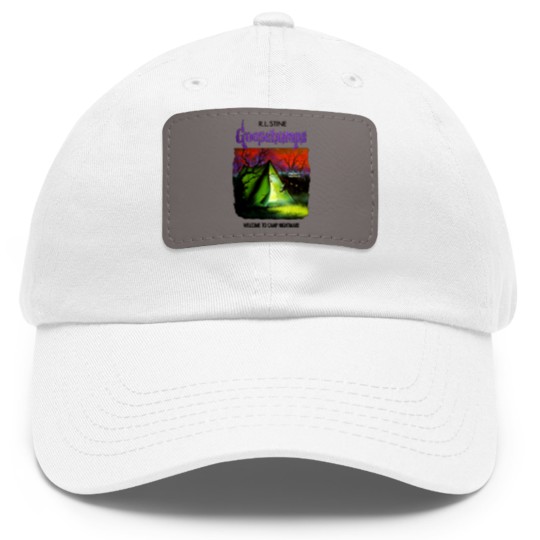 Discover Goosebumps - Welcome to Camp Nightmare  Dad Hat With Leather Patch