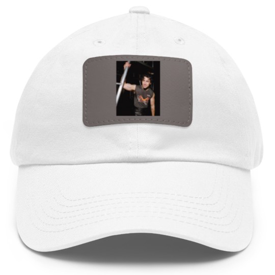 Discover Joe Jonas Dad Hat With Leather Patch