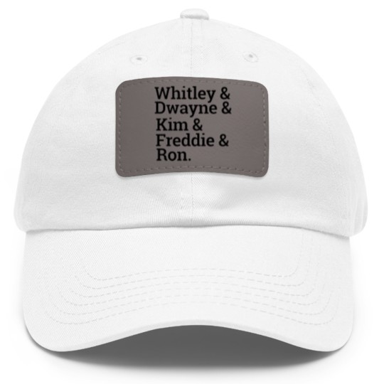 Discover A Different World Dad Hat With Leather Patch