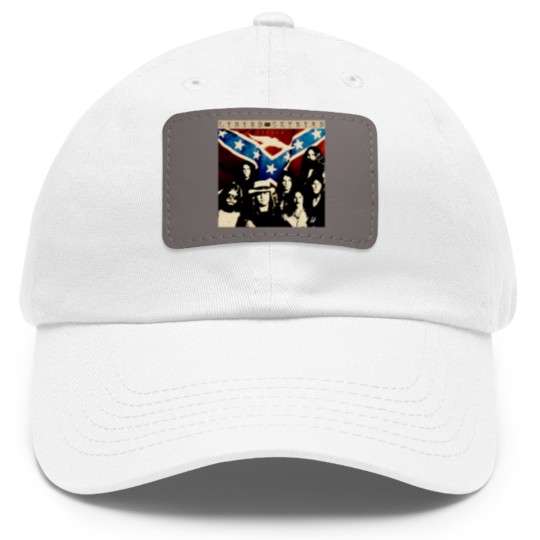 Discover Lynyrd Skynyrd Dad Hat With Leather Patch