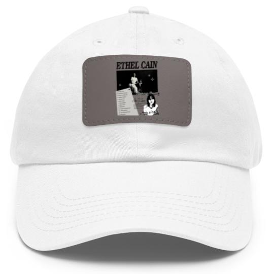 Discover 90 Ethel Cain,The Blood Stained Blonde Tour, Ethel funny Cain Dad Hat With Leather Patch