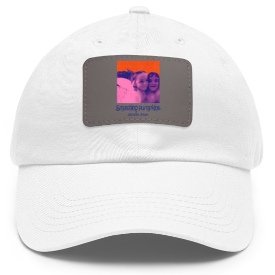 Discover SMASHING PUMPKINS Siamese Dream Band Dad Hat With Leather Patch