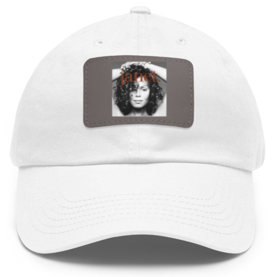Discover Janet Jackson Dad Hat With Leather Patch