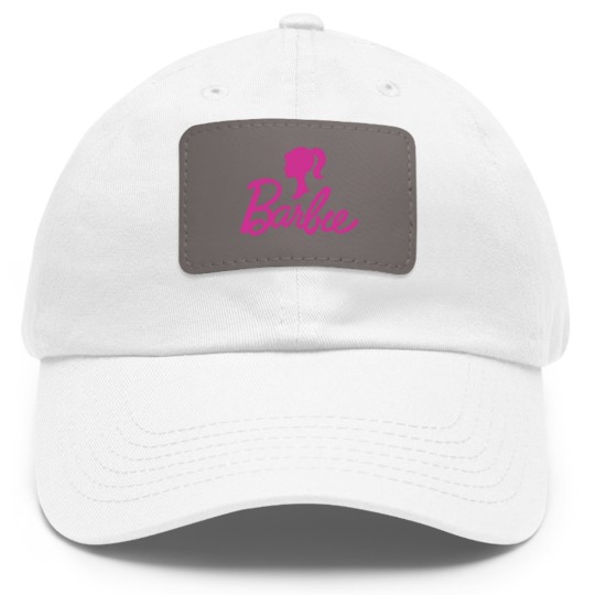 Discover Barbie Doll 2023 Dad Hat With Leather Patch, Barbie V3 Dad Hat With Leather Patch, Vintage Doll Dad Hat With Leather Patch
