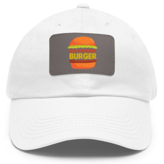 Discover Big Kahuna Burger Dad Hat With Leather Patch