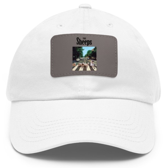 Discover Abbey Road The sheeps Dad Hat With Leather Patch