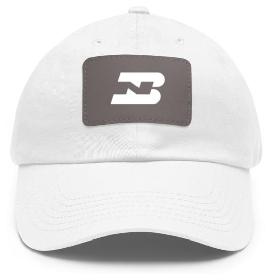 Discover Bn Burlington Northern Railroad Dad Hat With Leather Patch