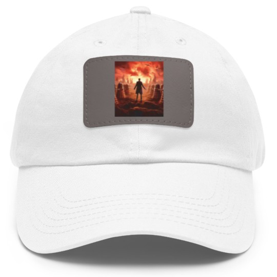 Discover Doctor Who 60th Anniversary Dalek Invasion Dad Hat With Leather Patch