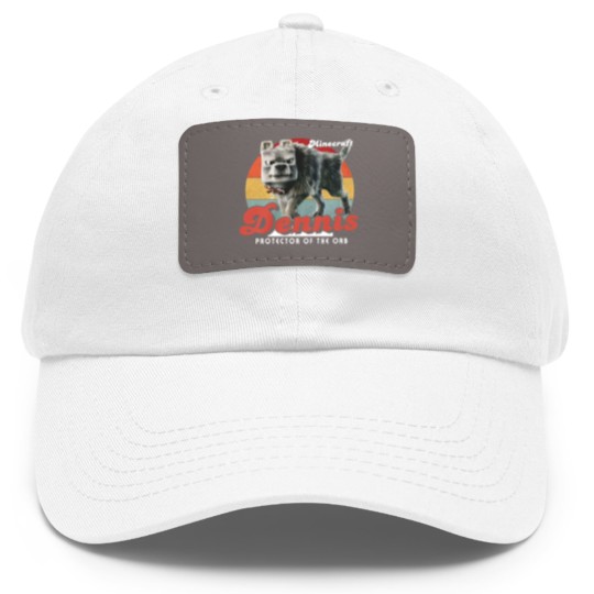 Discover Kids Minecraft Dad Hat With Leather Patch, Dennis Dad Hat With Leather Patch for Gamers