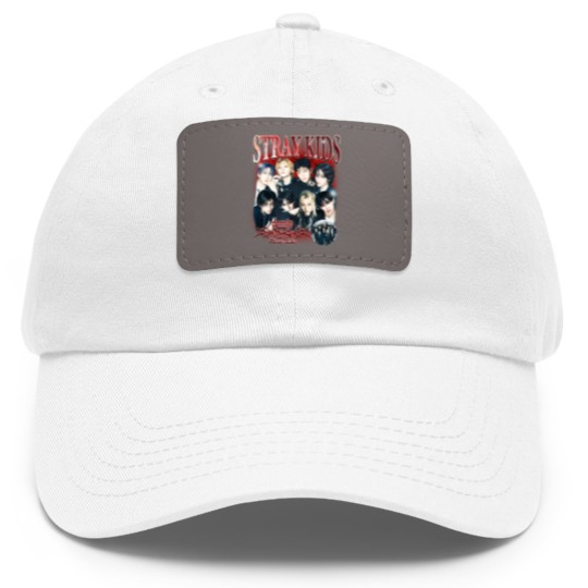 Discover Stray Kids dominATE World Tour US 2025 Graphic Dad Hat With Leather Patch, Stray Kids Hop Album Dad Hat With Leather Patch