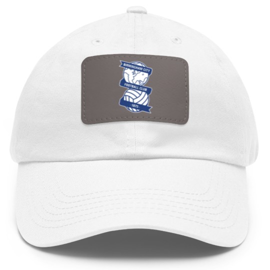 Discover Birmingham City FC Logo Dad Hat With Leather Patch