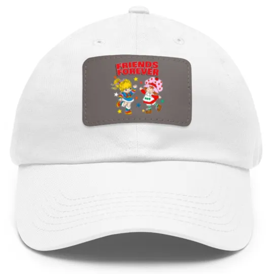 Discover Friends forever - Rainbow Brite - Dad Hat With Leather Patch