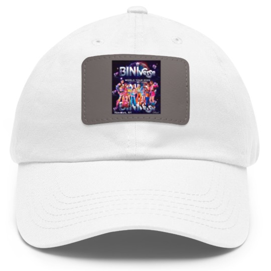 Discover BiniVerse World Tour 2025 Concert Dad Hat With Leather Patch, Bini Blooms Concert Dad Hat With Leather Patch, bini tour concert 2025