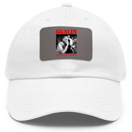 Discover GG Allin Dad Hat With Leather Patch UK SHIPPING Included