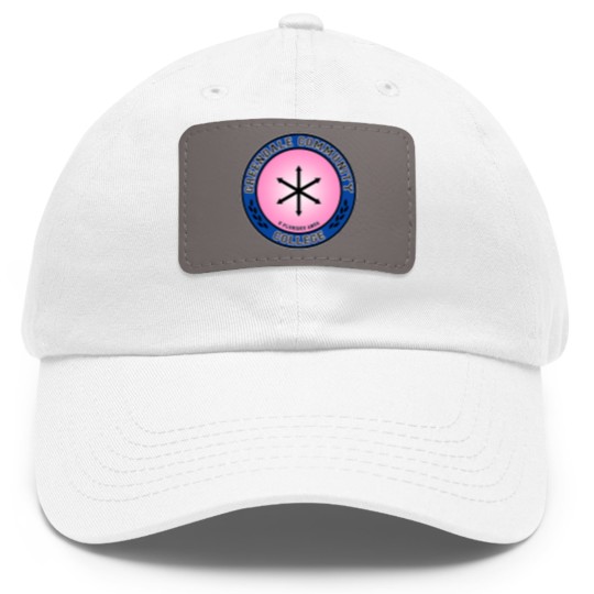 Discover Greendale Community College Dad Hat With Leather Patch
