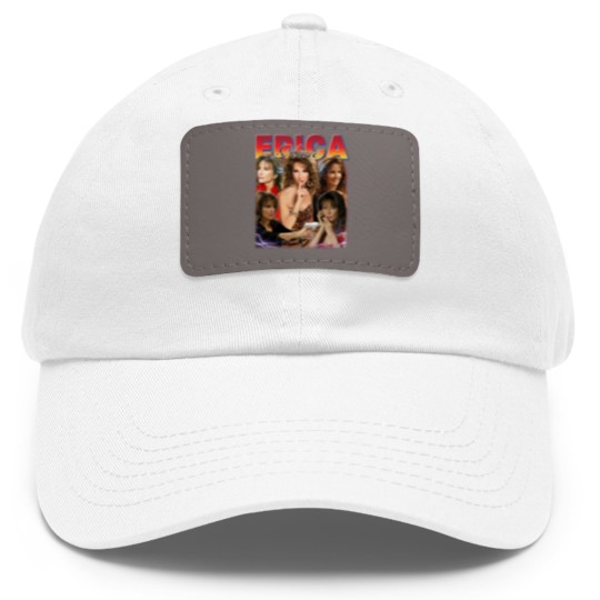 Discover Erica Kane Dad Hat With Leather Patch, All My Children Fans, Homage Erica Kane 90s Dad Hat With Leather Patch, Movie Character Dad Hat With Leather Patch