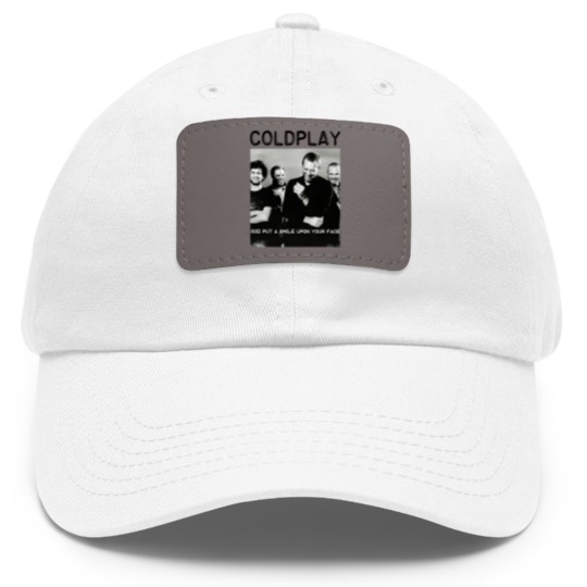 Discover Coldplay World Tour 2025 Dad Hat With Leather Patch, Gift Dad Hat With Leather Patch For Coldplay Fans