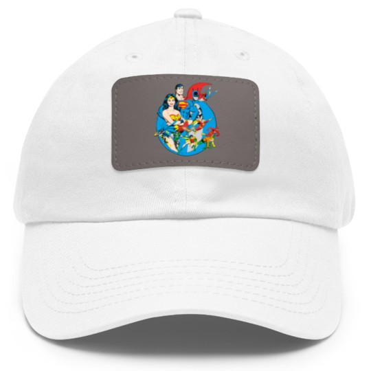 Discover DC Comics Originals Members Dad Hat With Leather Patch