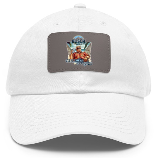 Discover Gulf of America Beer Dad Hat With Leather Patch