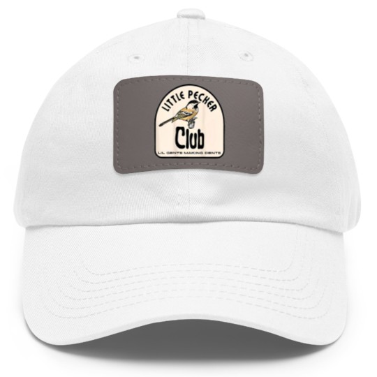 Discover Little Pecker Club Dad Hat With Leather Patch