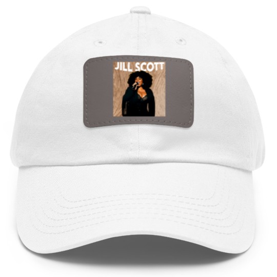 Discover jill scott Dad Hat With Leather Patch