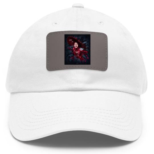 Discover Ld ga Abracadabra by Jorge Serrano Dad Hat With Leather Patch, Tour Dad Hat With Leather Patch for Little Monsters