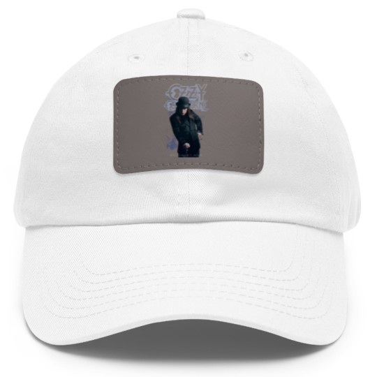 Discover Ozzy Osbourne Sängerin Liebhaber Dad Hat With Leather Patch: Gewhnlicher Mann stehend