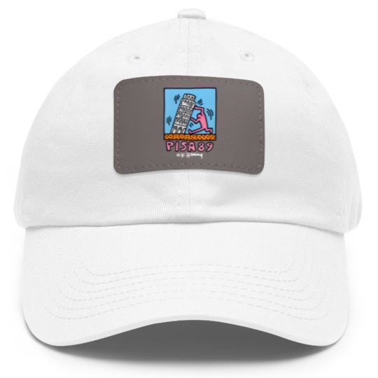 Discover Keith Haring Pisa 89 Dad Hat With Leather Patch