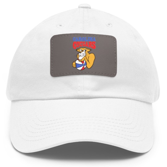 Discover Carolina Cougars Vintage Dad Hat With Leather Patch