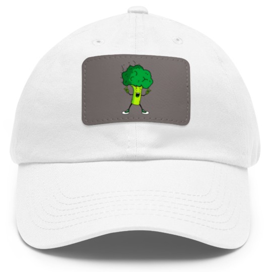 Discover Broccoli rocks Dad Hat With Leather Patch