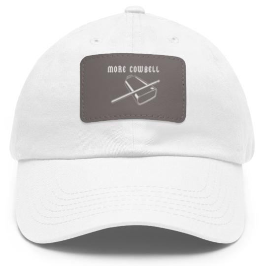 Discover More Cowbell Dad Hat With Leather Patch