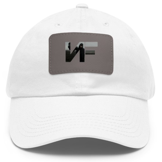 Discover NF Rapper Dad Hat With Leather Patch, Nf Hope Album Dad Hat With Leather Patch