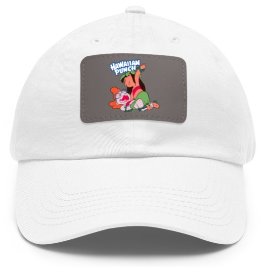 Discover Lilo Hawaiian Punch Dad Hat With Leather Patch, Hawaiiann Punch Lilo And Myrtle Dad Hat With Leather Patch, Magicc Kingdom Dad Hat With Leather Patch