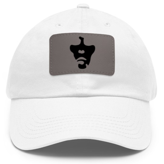 Discover Ian Brown Face Dad Hat With Leather Patch The Stone Roses Music Band Guitar